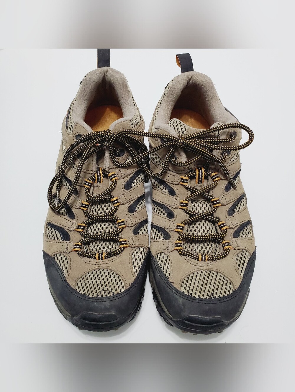 Merrell Men's Performance Hiking Shoes Walnut Color Men's Size 10-US
